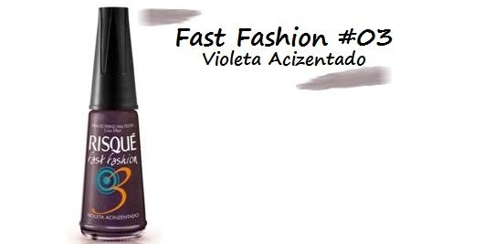 Fast Fashion #03: violeta acizentado