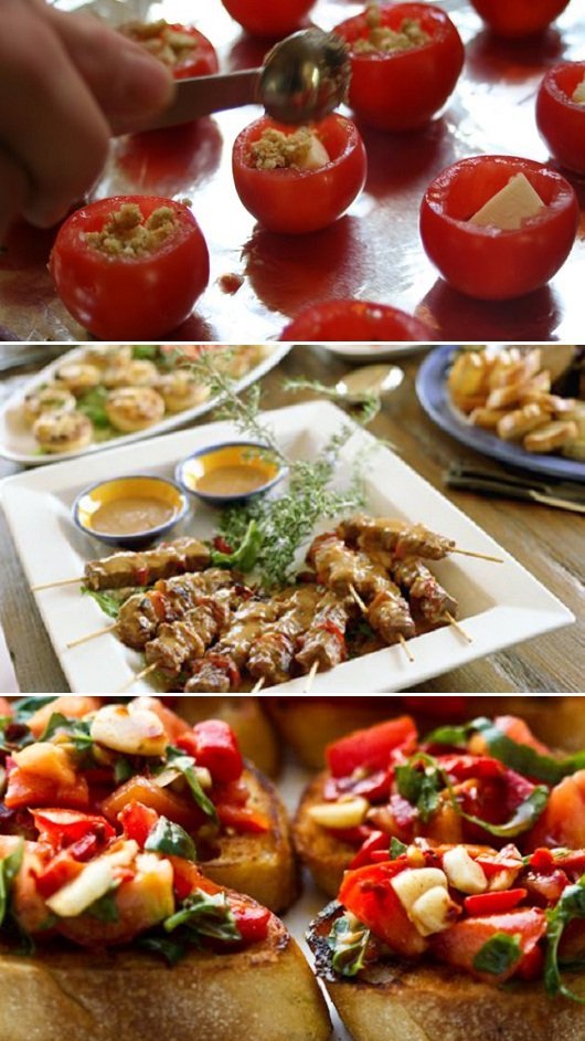 Petisco chique de festa: Finger Food