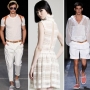 Moda primavera verão 2011-2012: puro branco para iluminar e refrescar
