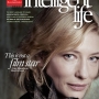 Cate Blanchett para a revista Intelligent Life: com ruguinhas, sem photoshop e linda