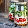 Salada de pote: para ter refeição saudável todo o dia