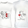 5 camisetas criativas para namorados